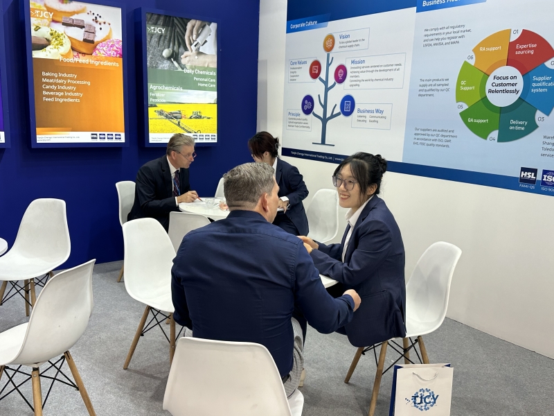 TJCY Shined at ChemSpec Europe 2024, Leads New Trends in Chemical Products